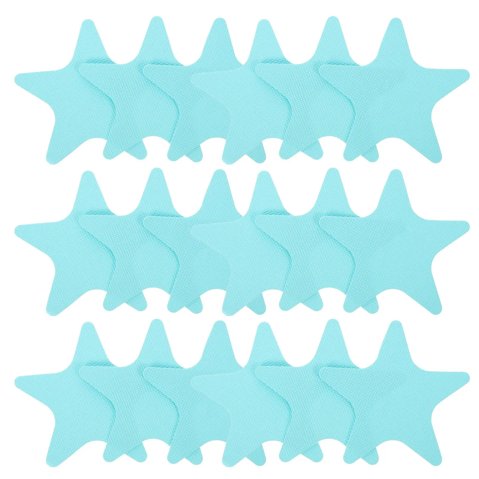 20Pcs Bathroom Anti-Slip Stickers Pentagram Pattern Waterproof Non-Slip Floor Decoration Safety Stickers Decals for Bathroom