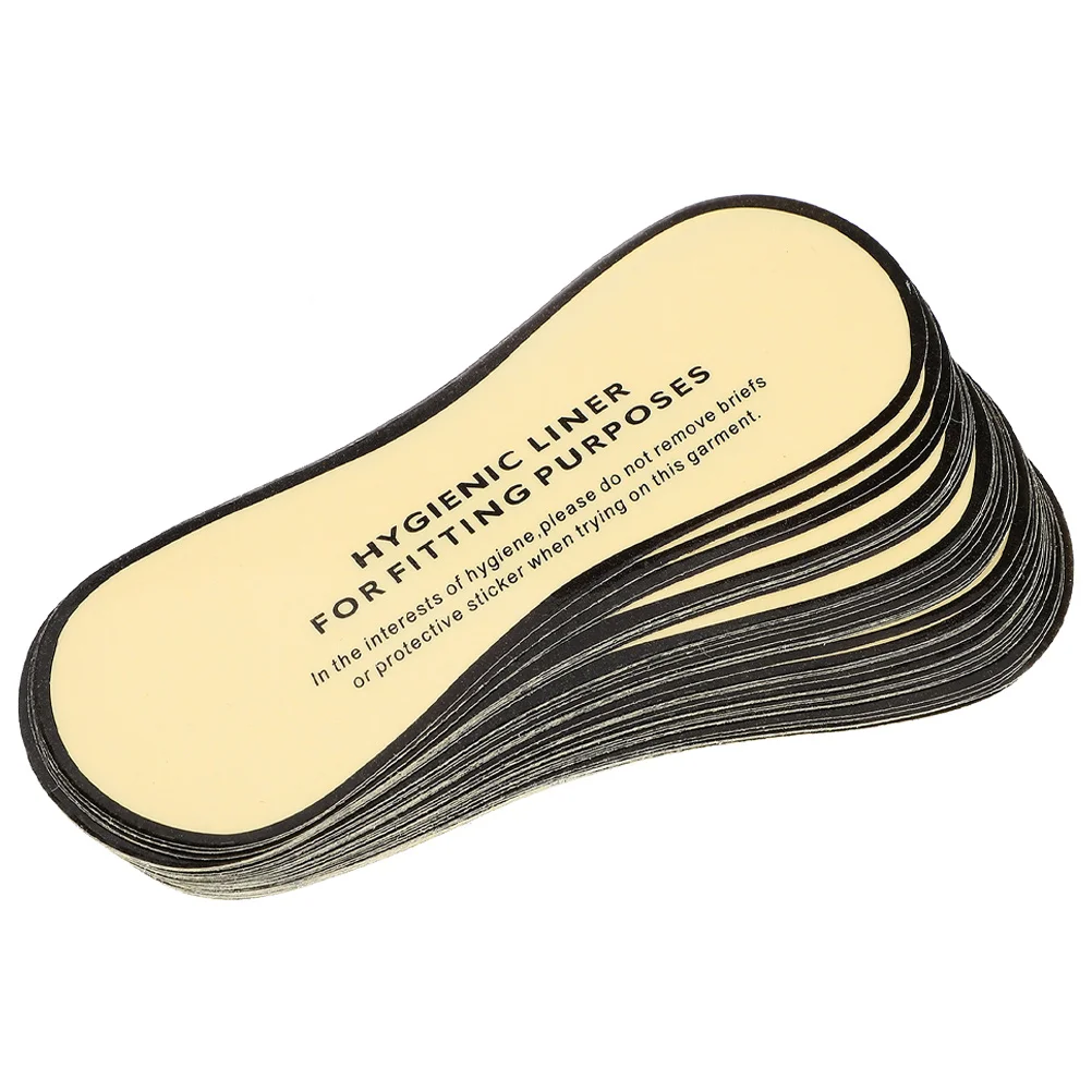 30 pegatinas adhesivas protectoras para trajes de baño, revestimiento higiénico transparente para probarse, previene la irritación de la piel en piscinas públicas