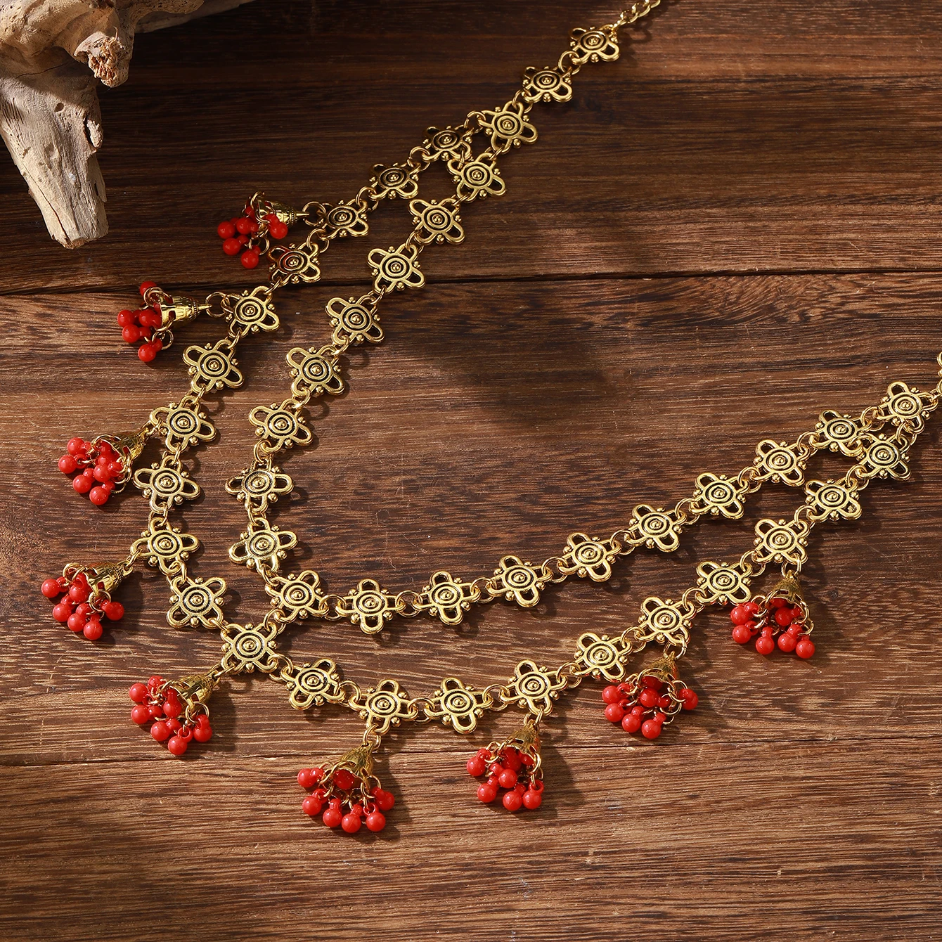 بوهو خمر عقال جرس شرابة الذهب اللون الشعر مجوهرات النساء الكلاسيكية الهندي غطاء الرأس العروس الزفاف إكسسوارات الشعر