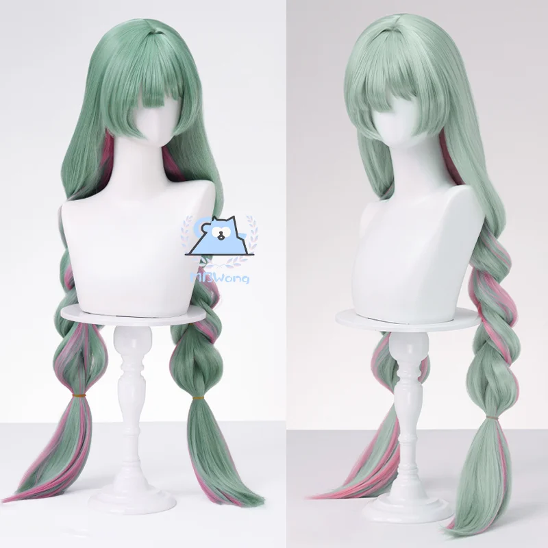 Spiel Wuthering Waves Phrolova Cosplay Perücke Phrolova Cosplay Langes Haar Zwei Farben Outfit Für Hallowmas Party Erwachsene Frauen Männer