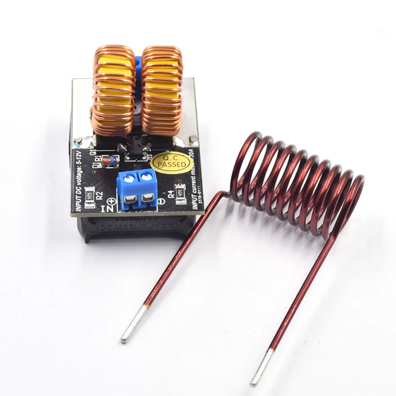 Dc 5V-12V 120W 미니 ZVS 유도 가열 보드 플라이 백 드라이버 히터 DIY 밥솥 점화 코일