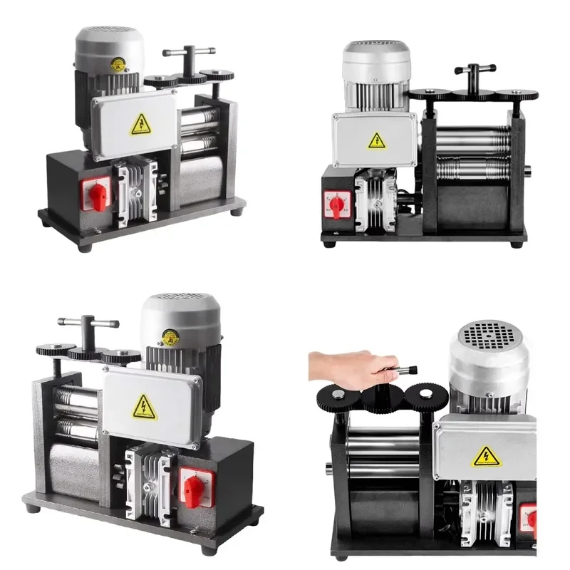 for Electric Multifunctional Jewelry Gold Silver Copper Wire Desktop Press Electric Jewelry Rolling Mill