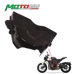 For Triumph Trident 660 Trident660 2021 2022 2023 Sprocket Cover Full Carbon Fiber Side Chain Cover Protector Motorcycle refit