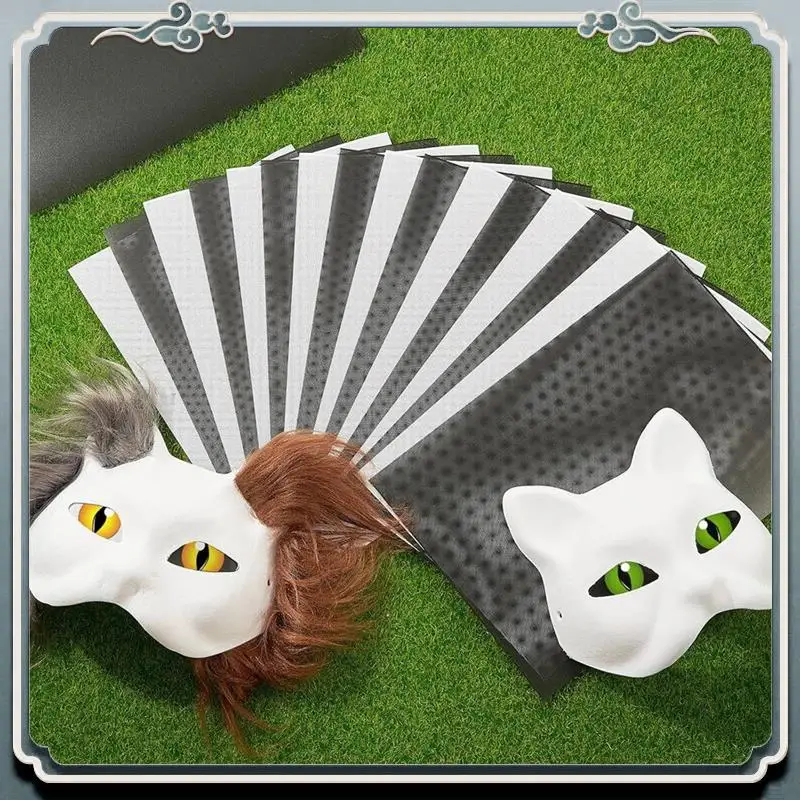 Durable 20Pcs Plastic Mesh Fursuit Waterproof Printable Mesh Canvas Sheets,DIY Fur Costume Cosplay