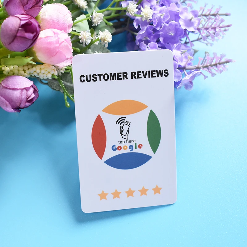 Google Review Card Increase Your Reviews Universal NFC Cards