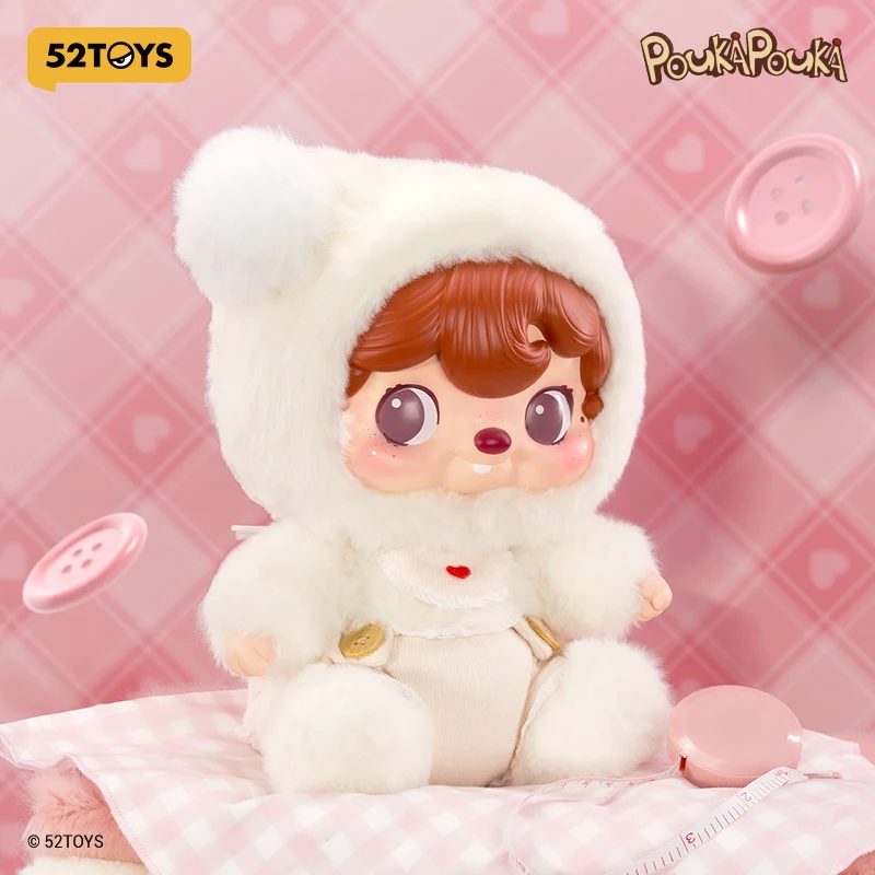 52TOYS POUKAPOUKA Cloud Baby قطيفة من الفينيل، شكل لطيف، الارتفاع: 23 سم/9.06 بوصة #2