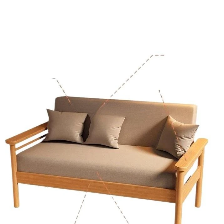 

Modern, simple, small apartment, fabric, sofa, new model