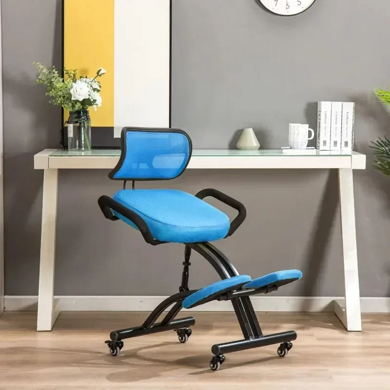 Nordic Solid Wood Boss Staff Back Office Chairs Creative Living Room Lounge Kneeling Chair Study Balcony Villa Computer Chair