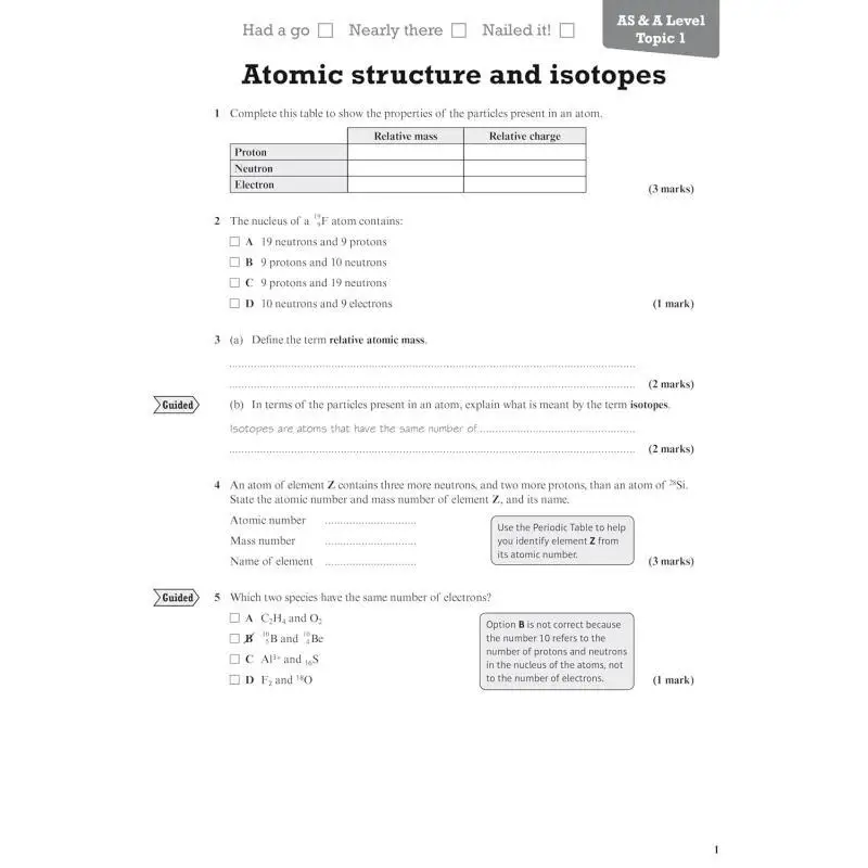 بيرسون مراجعة Edexcel ASA مستوى الكيمياء مراجعة المصنف 2025 و2026 امتحانات نيجل سوندرز بيرسون التعليم 9781447989943