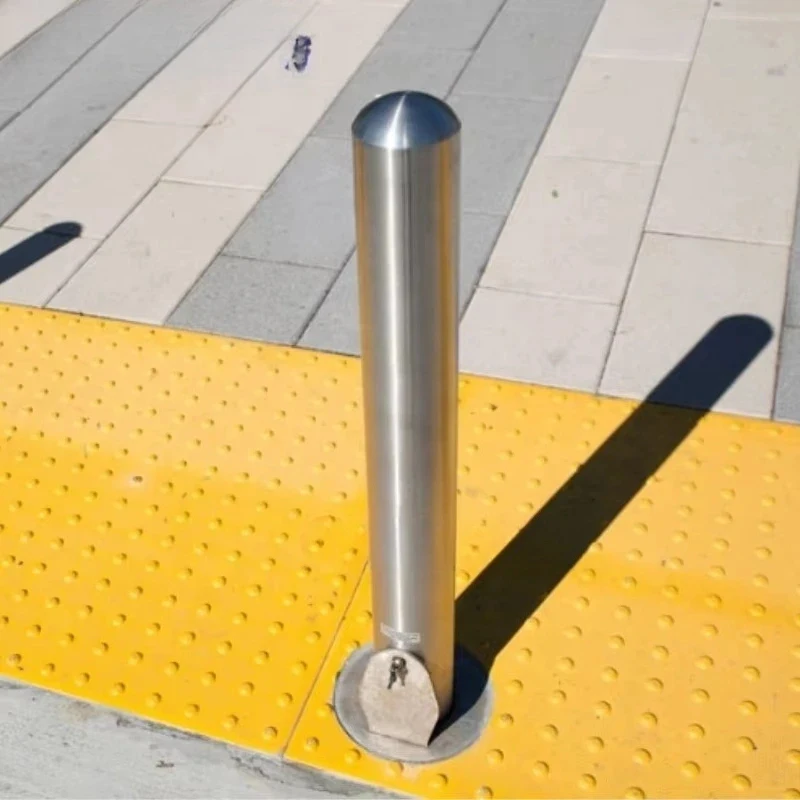 Removle Safety Column Stainless Steel Road Traffic Parking Guardrail Bollard