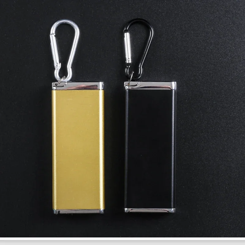 Keychain Metal Cigarette Case, Pocket Cigarette Box, Mini Ashtray, Waterproof Ash Tray, Smoking Accessories