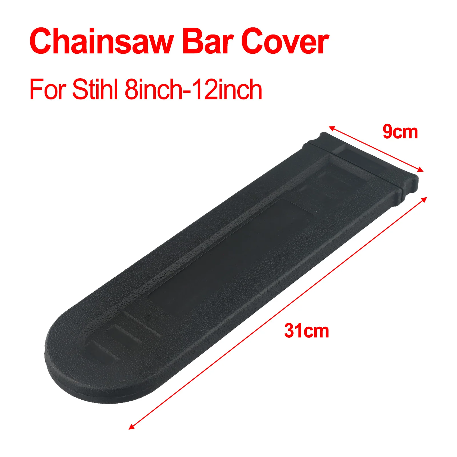 Chainsaw Guard Chainsaw Bar Cover Forestry Protect Chainsaw Froming Rusting Plastic 12\'\' 3.5\'\' For 8-12 Inches