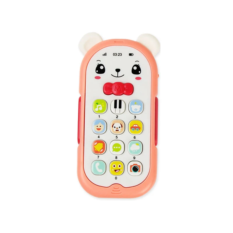 Plastic Baby Toy For Above 1 Year Old Baby Electronic Musical Phone Toy Baby Phone Mobile Phone Toy Learning Musical Toy