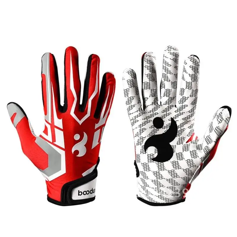 1Pair Youth Baseball Batting Hiking Gloves American Football for Protective Professional Baseball Non-slip Gloves Camping