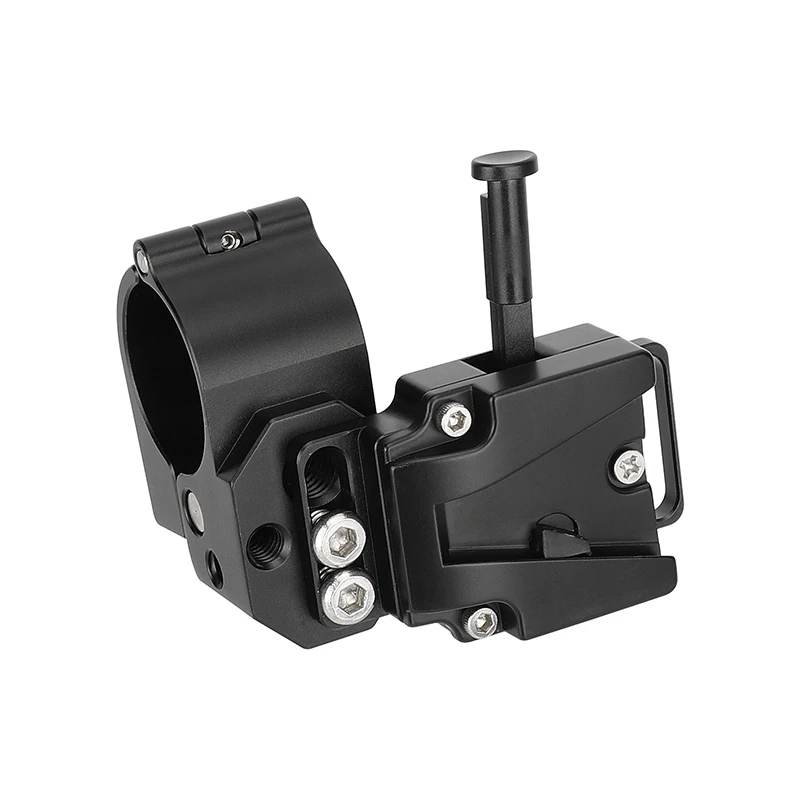 CAMVATE 30mm Rod Clamp Battery Adapter with Quick Release Female V-Mount Plate for DJI Ronin & Freely MōVI Pro Gimbal Stabilizer