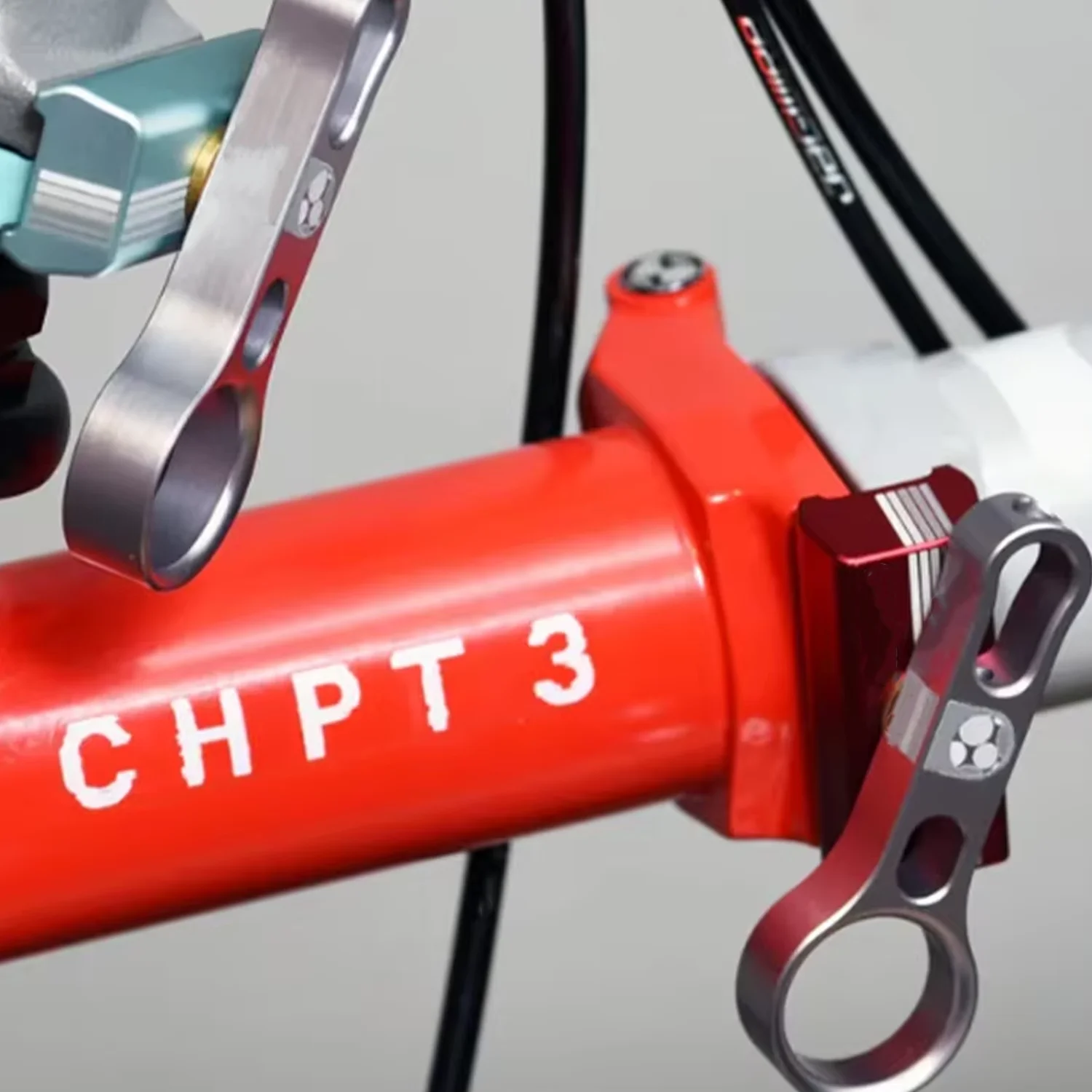 BromptonFolding Bike C-buckle knob kit Brompton A/ C/ P Line  Aluminum 7075T6 full set of numerical control processing