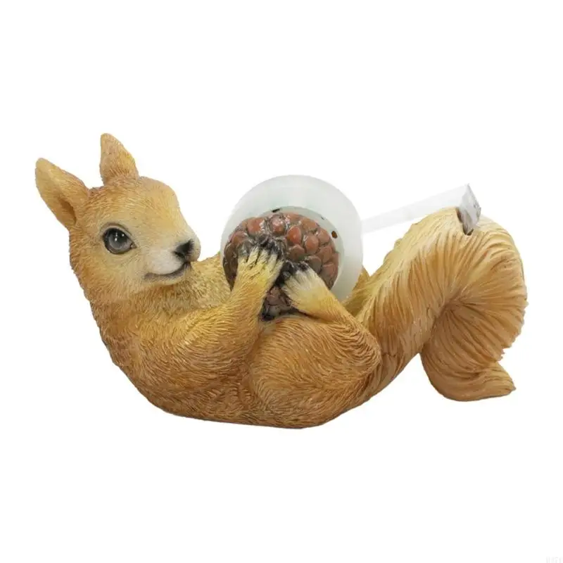 H37F Paper Tape Cutter Squirrels Tape Dispenser Cartoon Packaging Tape Dispenser School Ofice Supplies Tape Cutting Tool