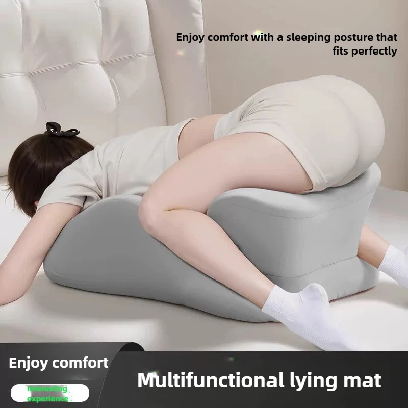 

Multifunctional Erotic Pillow Prone Sleeping Pillow Leg Pillow Lumbar Support Sleeping Reading with Waist and Abdomen Heating