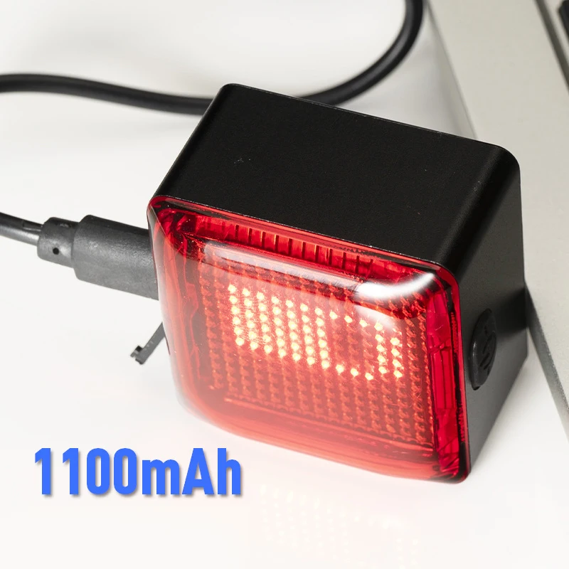 

Intelligent Brake Sensing Taillight Mountain Bike High Light Warning Light Road Bike Riding Equipment