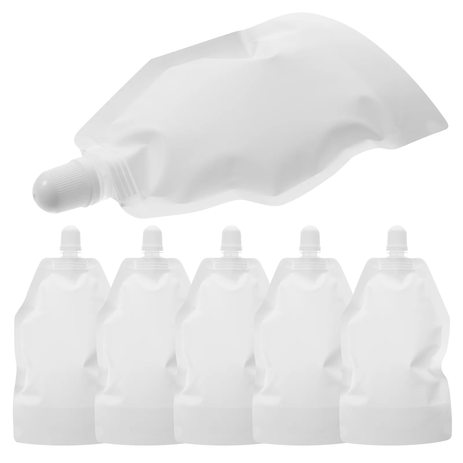 Borsa per imballaggio fiaschetta, shampoo per capelli, sacchetti da viaggio ricaricabili e bottiglie per balsamo