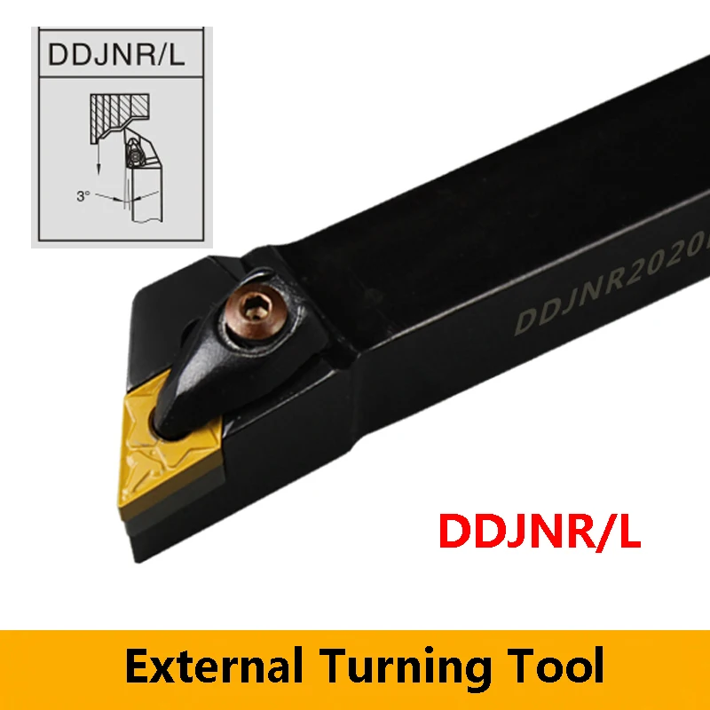 LIHAOPING External Turning Tools CNC DDJNR2020 Lathe Cutter Holder DDJNR DDJNR1616H11 DDJNR2020K11 DDJNR2020K15 DDJNR2525M15