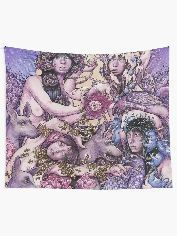 Baroness: Purple Tapestry Decor For Room Wall Decorations Aesthetic Decoration Tapestry