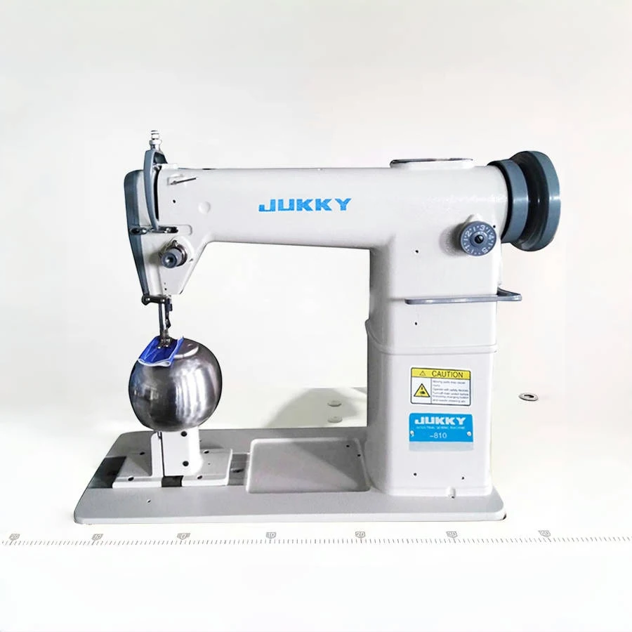 JUKKY 810 Automatic Industry Single Needle Shoes Leather Sewing Machine Special Post Bed Machine For Wig Sewing