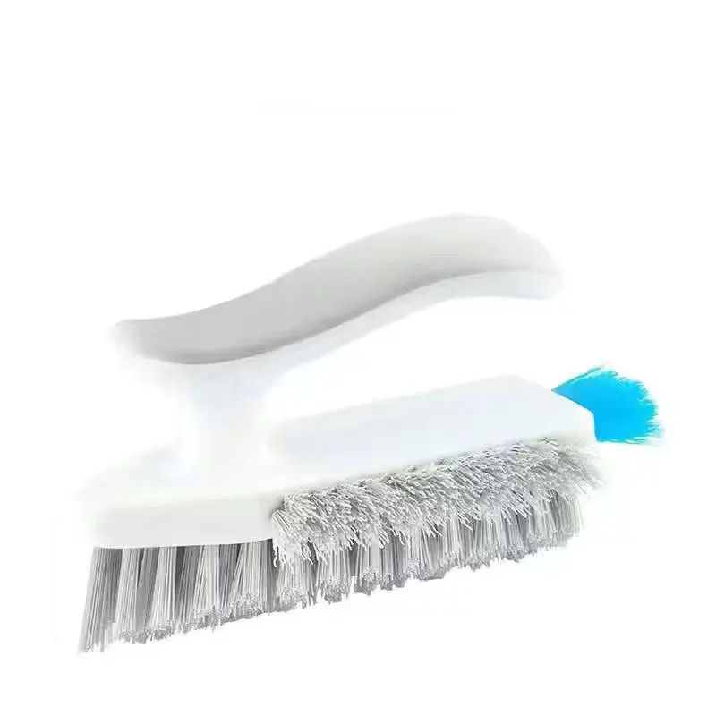 1PC Household Cleaning Brush Multifunctional Gap Ground Seam Scraping Brush Integrated Bathroom Corner Floor Cleaning Brush