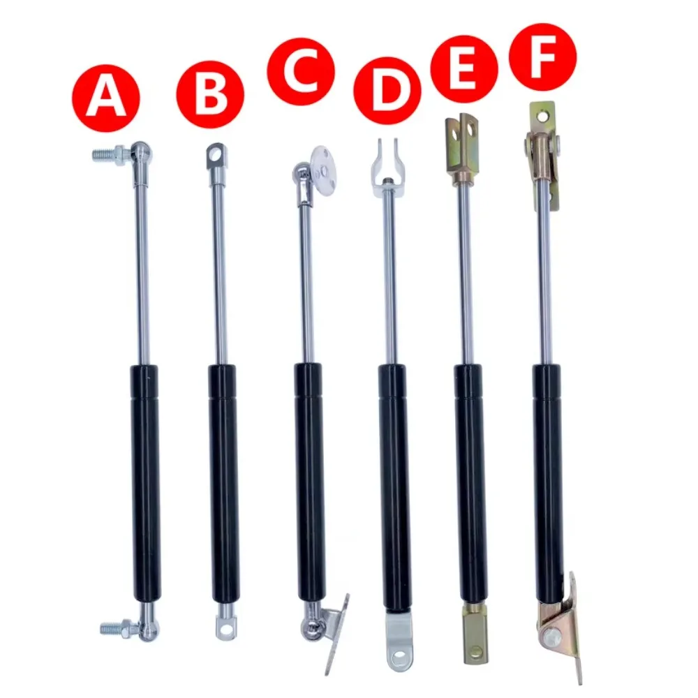 Bisagra plegable con resorte  Gas, varilla  18x8, 50N-500N/5kg-50kg, soporte  elevación  fuerza, distancia central l orificio, d