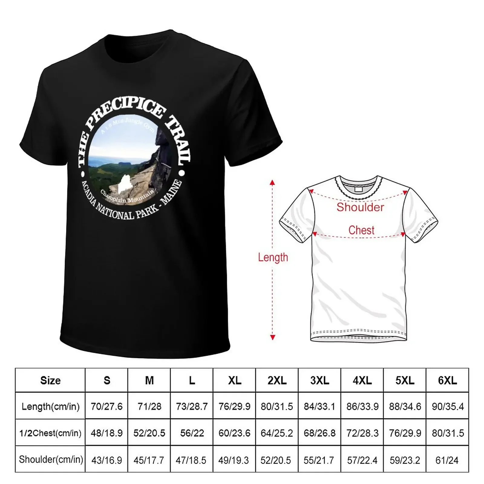 Precipice Trail (OBP) T-Shirt funnys plus sizes t shirts for men pack