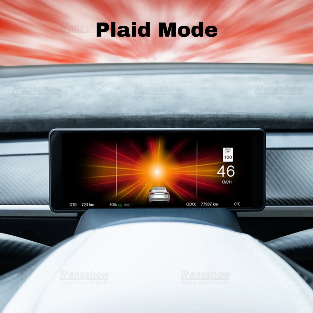 Hansshow Più Nuovo Modello 3 Y Cruscotto Cluster Display F62 Pannello Strumenti Intelligente Head Up Display Schermo Per Tesla 2017-2023