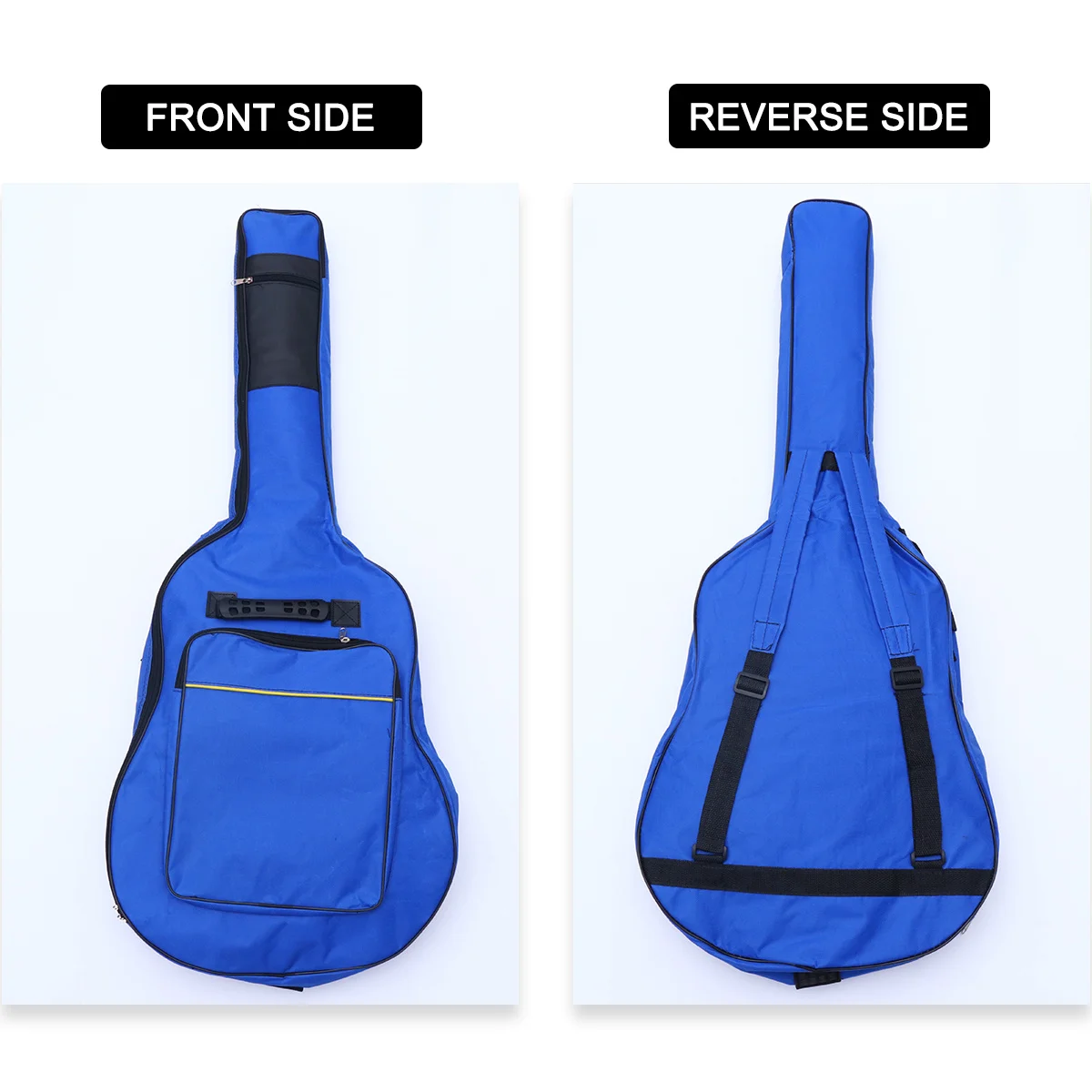 

40 41 Inch Waterproof Oxford Cloth Acoustic Folk Guitar Bag Double Straps Breathable Backpack Guitar Carrier Case