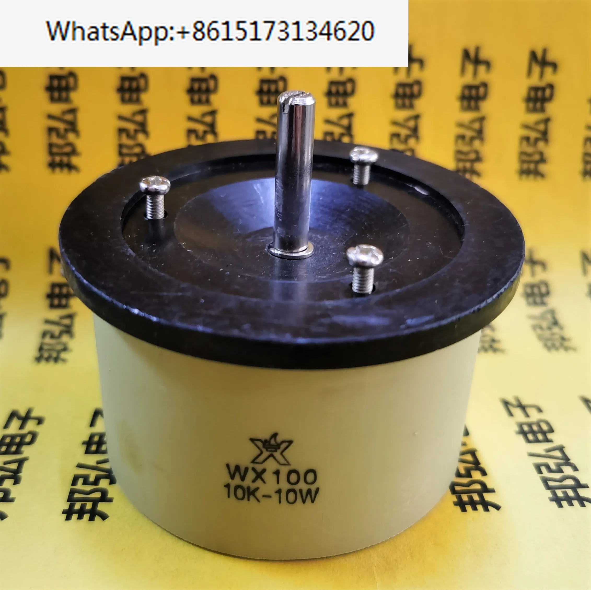 WX100 single coil 10W wire wound potentiometer 100R 1K 2K2 3K3 5K6 4K7 10K 22K 47K