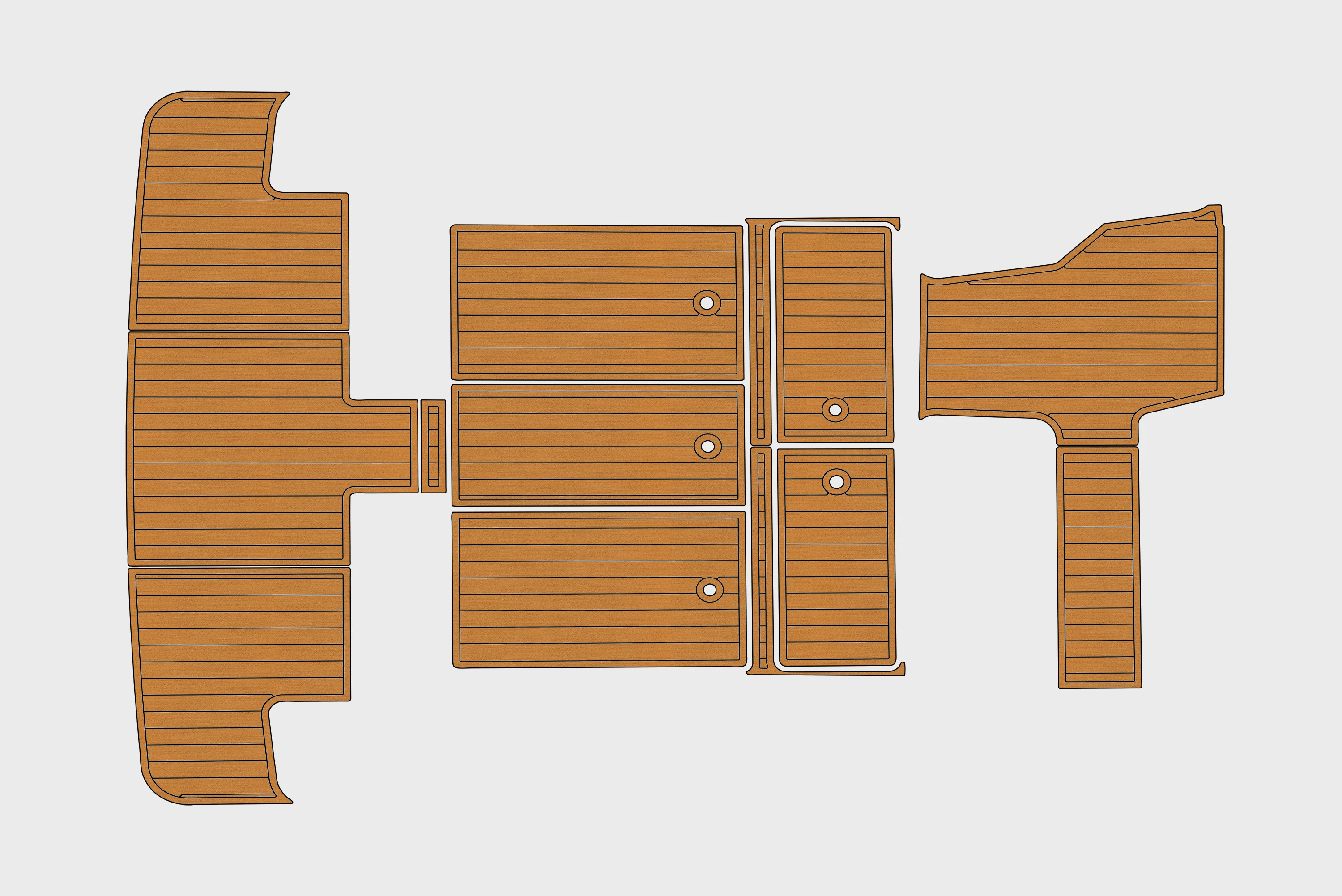 

1996-1998 Donzi 3250 LXC 1/4 дюйма, 6 мм, пена EVA, нескользящий ПВХ, настил из тикового дерева, морской коврик,...ek, ковер gatorstep, морской пол