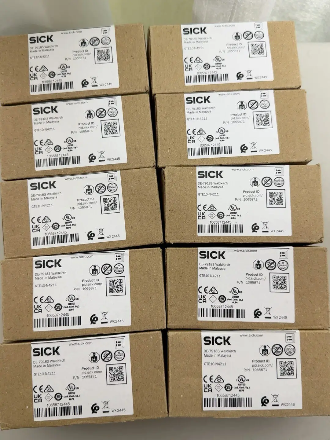 

SICK GTE10-N4211 New and unusedin stock