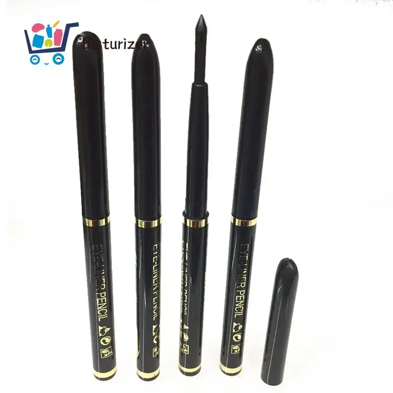 Black Eye Liner Liquid Pencil Quick No Waterproof Sweatproof Eyeliner Women Cosmetic Beauty Makeup Long Lasting