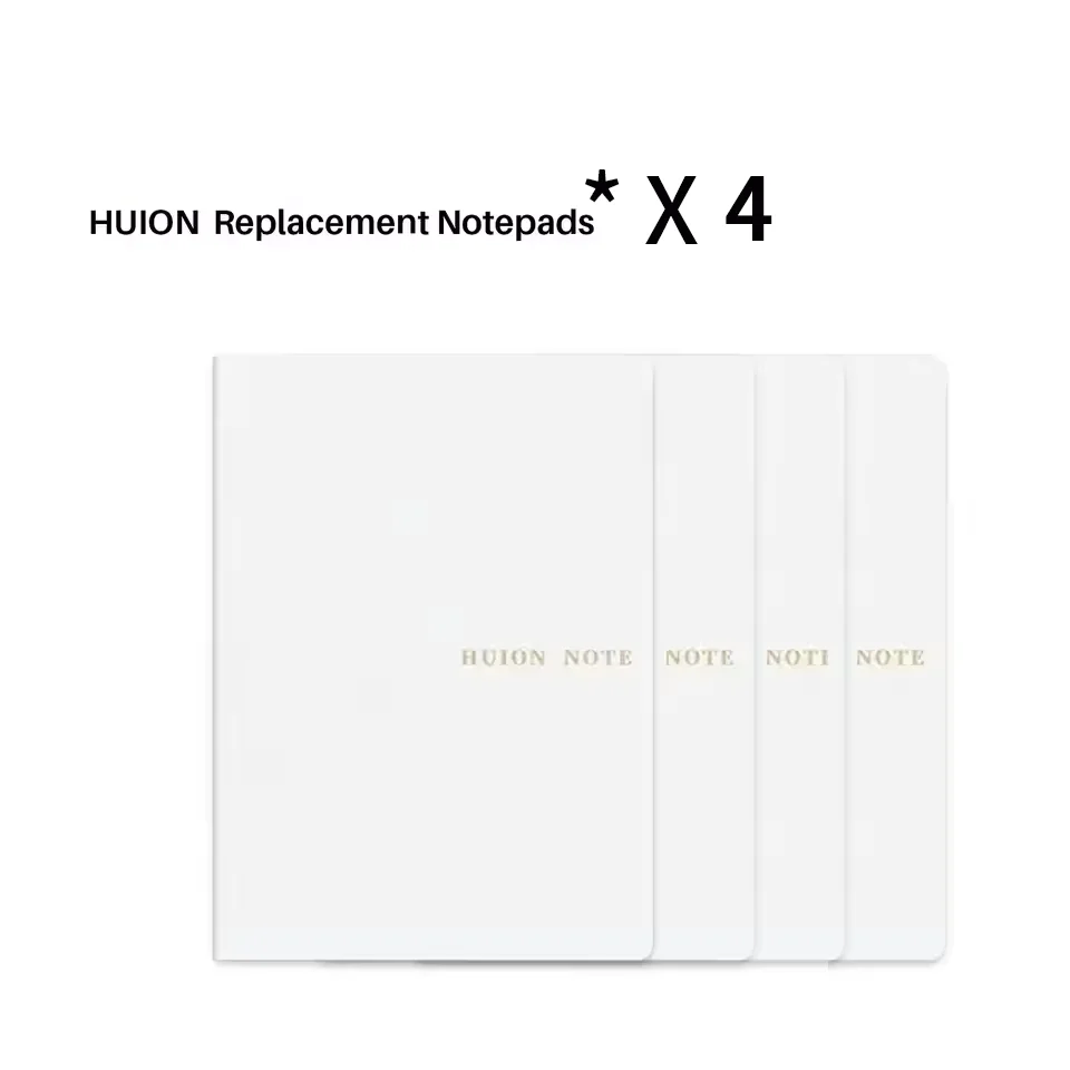 Havapen  for Original huion Note 2-in-1 Digital Replacement Notebook A5 Internal Paper Block Book 40 Pages, 4 Pack