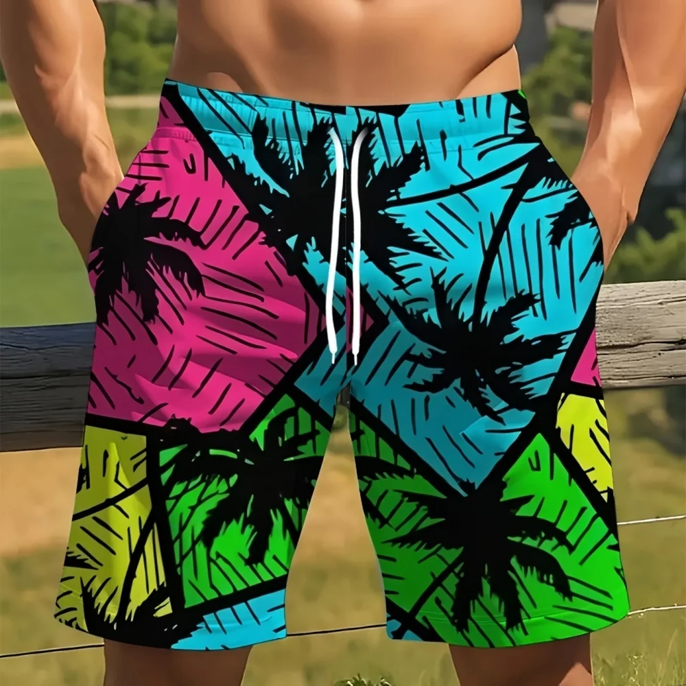 

Fashion Soccer Print Casual Shorts Summer Sports Beach Pants Loose Breathable Home Outdoor Wear Men's Shorts