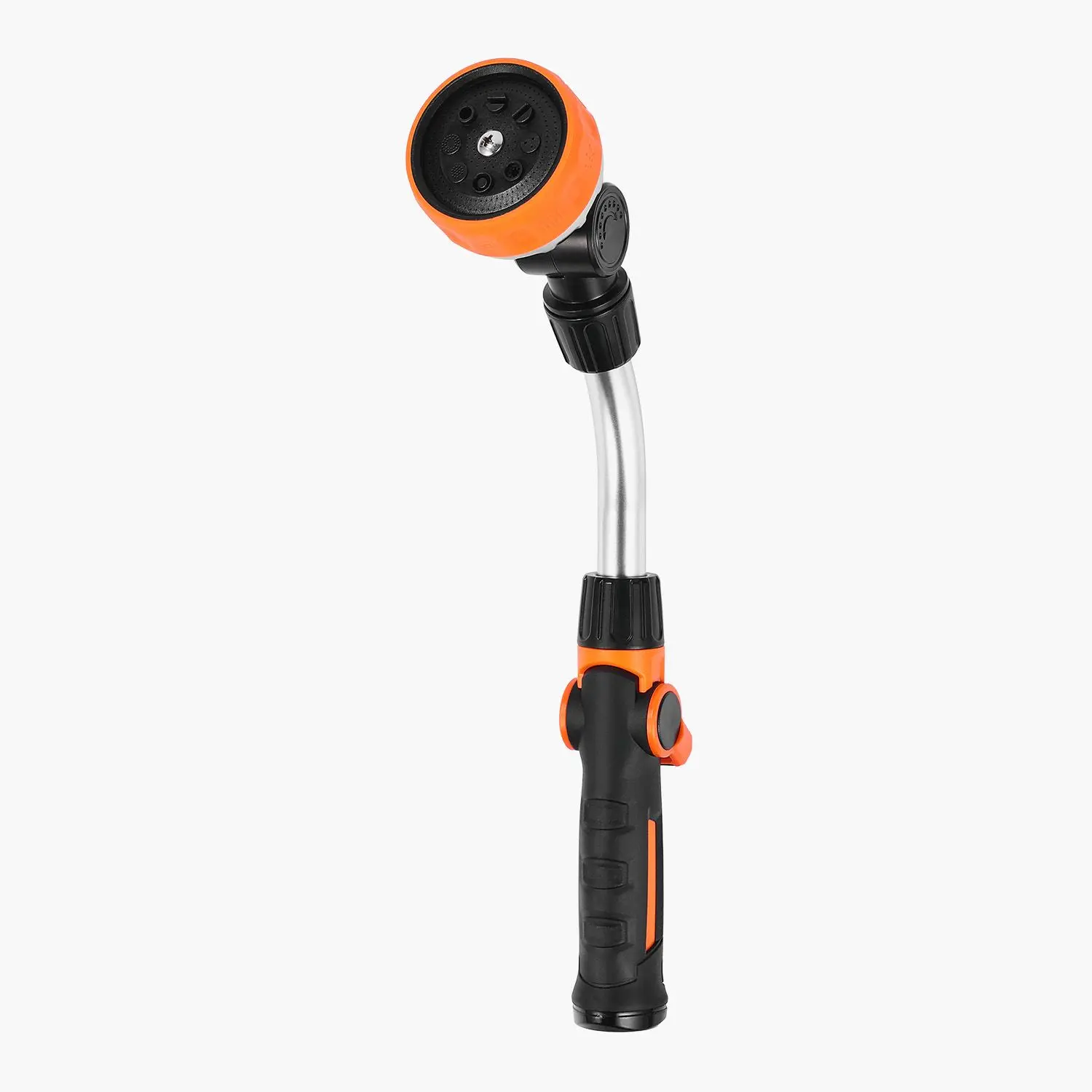 Heavy Duty Garden Hose Spray Head Sprayer, Rotary Spray Head, Long Spray Bar