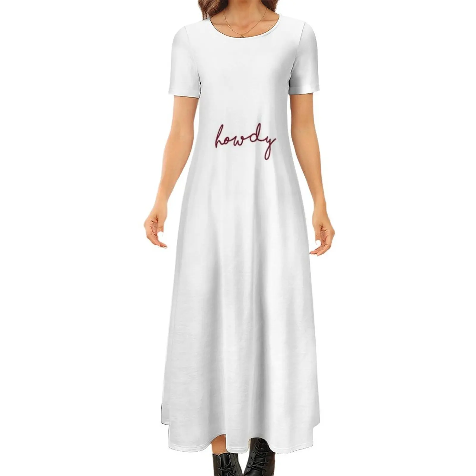 

howdy 3 Round Neck Short Sleeve Dress Party dresses for women Dresses for wedding party