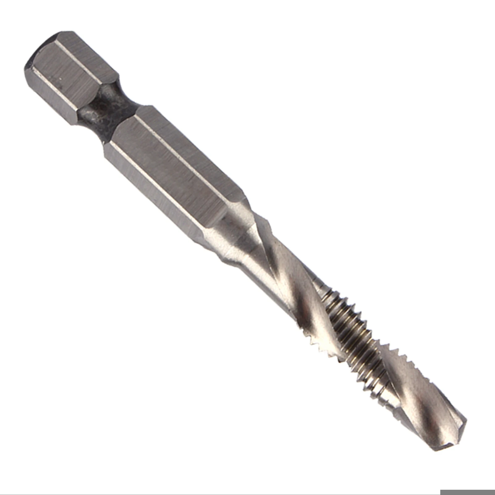 Hex Handle Tap Drill Bits M6 HSS 1/4