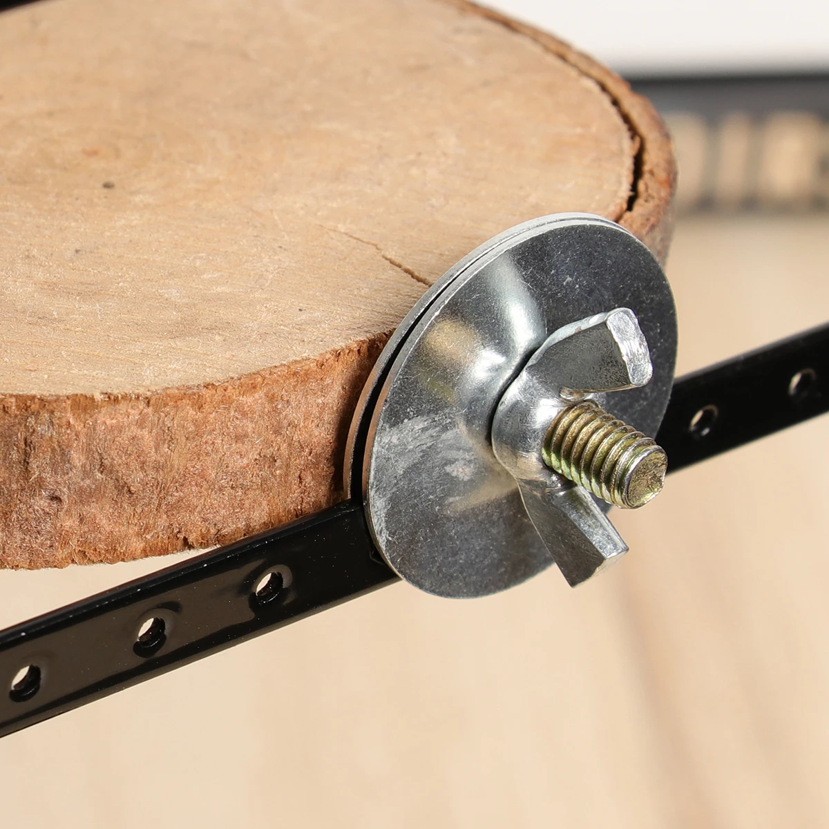 

Wooden Round Board Natural for Small Animals Cage Tree Install Environmental Protection Gift