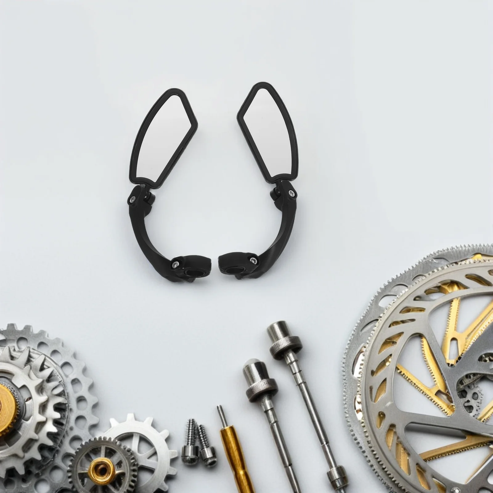 

2 set Bicycle Rearview Mirror Universal 360° Rotatable Adjustable For Electric Bike Mountain Road Cycling Motorbike Scooter Atv