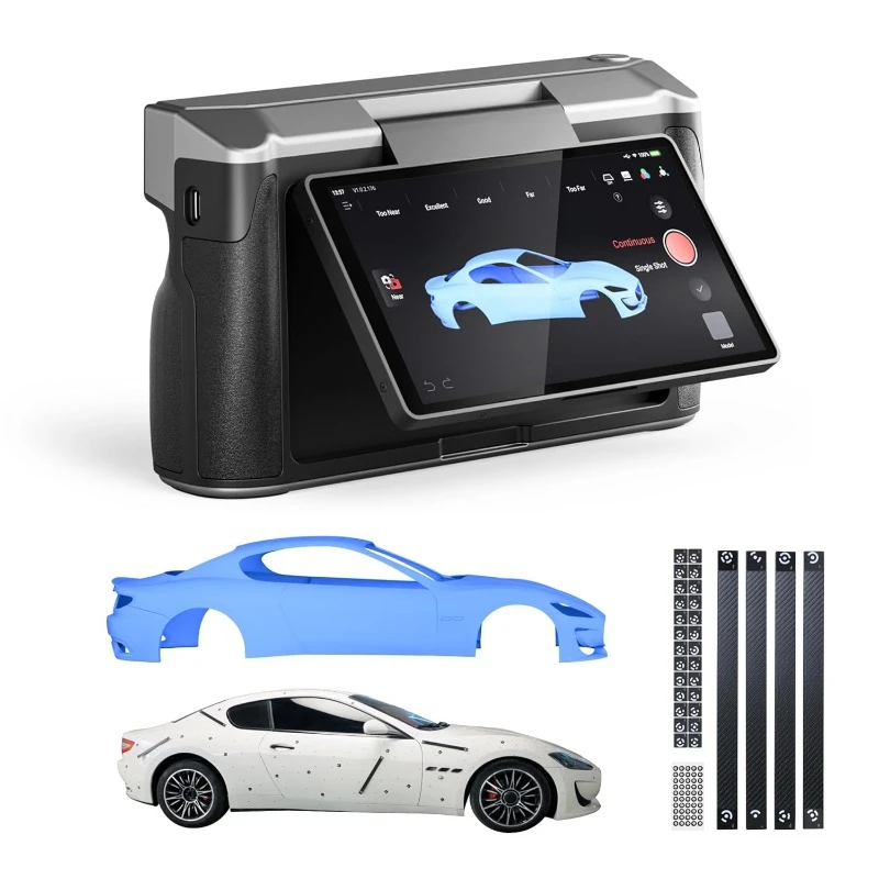 

MIRACO Plus 3D Scanner for 3D Printing Handheld, 3D Printer Scanner with Photogrammetry, Up to 0.02mm Precision
