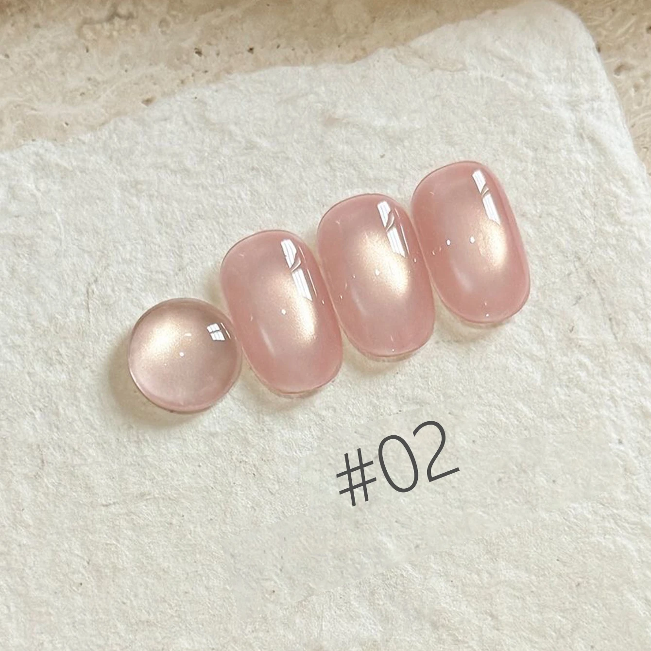 MIANEL 10ML 2026 Neuer Schneeweißer Märchenland 3-Farben Katzenauge Gel-Nagellack Funkelnder Goldschimmer Rosa Satin Glasperlen Nagelkunst – Detail 3