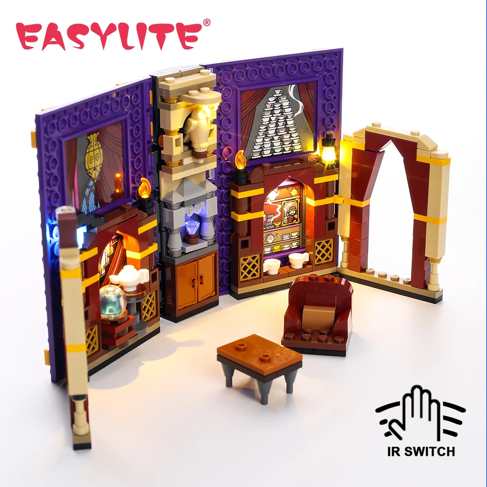 

EASYLITE LED Light Set For 76396 Magic Divination Class Building Brick Lamp Toys Kit Only Lighting Kit No Model