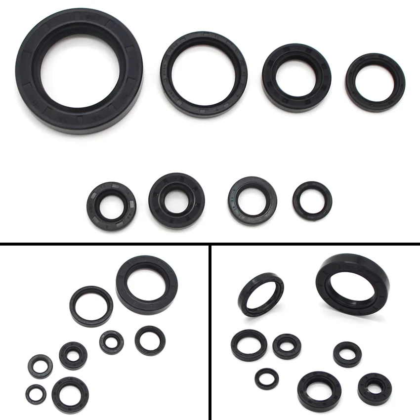Motorcycle Engine oil seals kit For Honda CR250R 1988 1989 1990 1991 CR500R 1989 1990 1991 1992 1993  1994  1995  1996 1997-2001