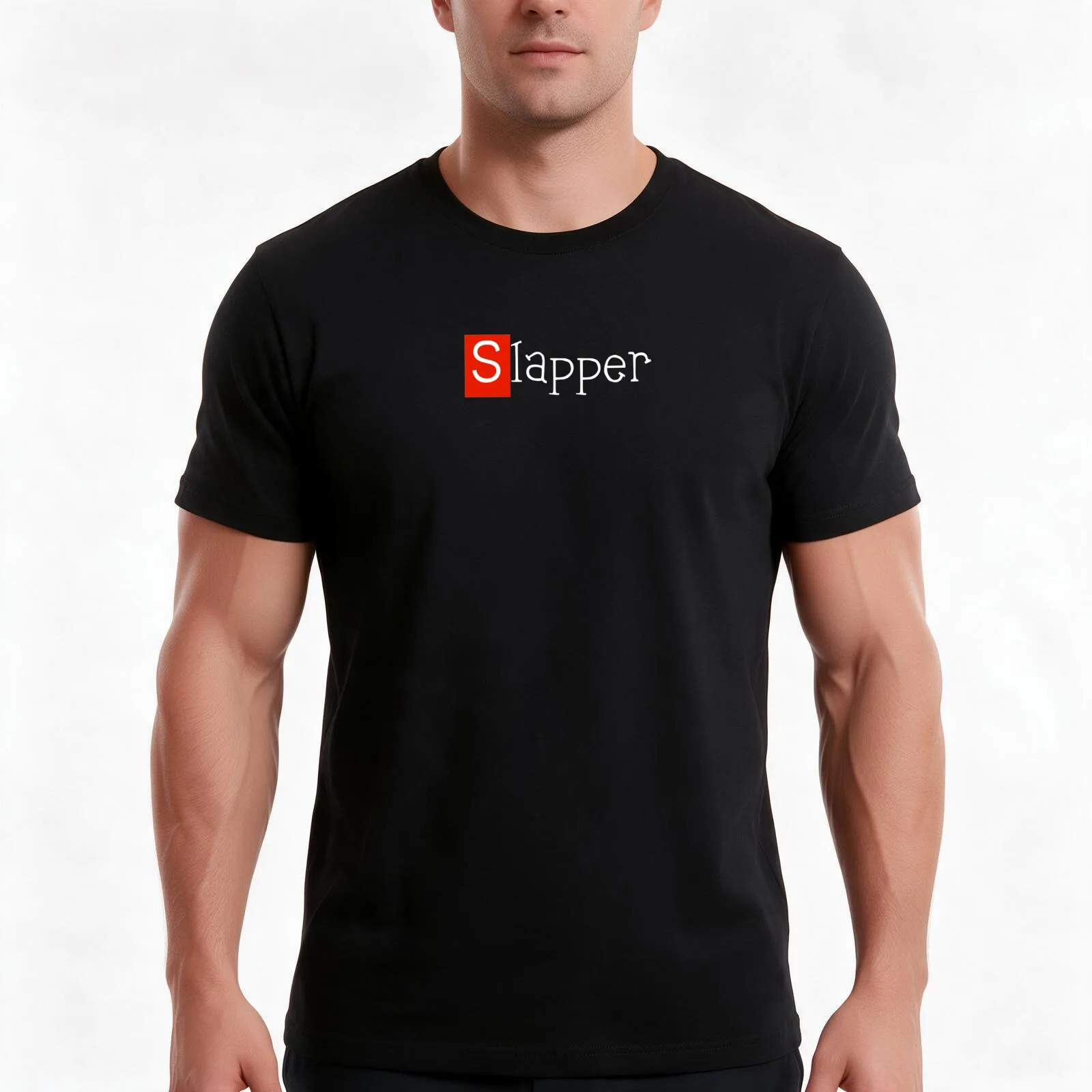 Slapper - Bass guitarist Bass slapper T-Shirt Summer Casual Cotton Tee Oversized Streetwear Tops Vintage Graphic Print