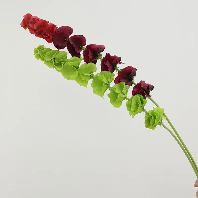 5 Stück Künstliche Elefantenohrblätter aus Seidenblumen für Garten, Hochzeit, Hintergrunddekoration, Grünpflanzen, Blumenarrangements, Party- und Heimdekoration – Detail 5