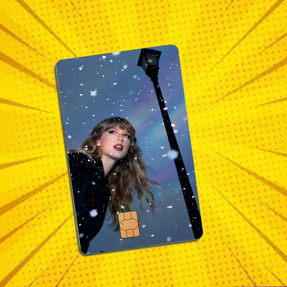 Patient Zero Life of a Showgirl Card Skin Stickers For Bank Card Bus Metro Card Sticker Holographic Laser Credit Debit Stickers